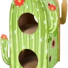 Frisco Cactus Cardboard Cat House, 2-Story