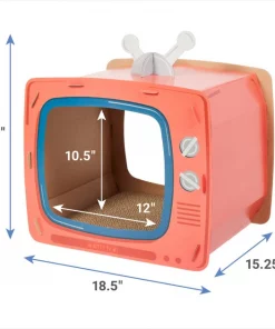 Frisco TV Set Cardboard Cat House -The Frisco Store 317731 PT1. SY630 V1642690950