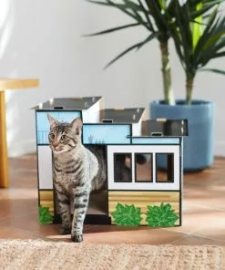 Frisco Modern House Cardboard Cat House 9 Frisco Modern House Cardboard Cat House -The Frisco Store 317735 PT3. SY630 V1642099320