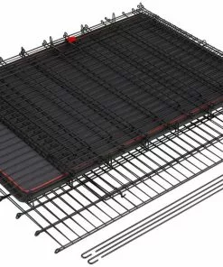 Frisco XX-Large Heavy Duty Enhanced Lock Double Door Wire Dog Crate, Fold & Carry Wire Dog Crate & Mat Kit, 54" -The Frisco Store 318116 PT3. SY630 V1634154738