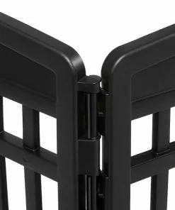 Frisco 4-Panel Plastic Exercise Playpen, Black + Dog Training & Potty Pads, 22 x 23-in, 150 count, Unscented -The Frisco Store 318956 PT1. SY630 V1630365714