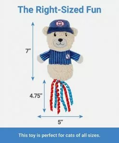 Frisco||Pets First Frisco Baseball Bear Plush and Crinkle Kicker Toy + Pets First Chicago Cubs Baseball Cat Scratcher Toy with Catnip 10 Frisco||Pets First Frisco Baseball Bear Plush and Crinkle Kicker Toy + Pets First Chicago Cubs Baseball Cat Scratcher Toy with Catnip -The Frisco Store 318986 PT2. SY630 V1630360000