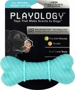 Frisco||Playology Frisco Fetch Squeaking Colorful Tennis Ball, 3-Pack + Playology All Natural Dual Layer Bone Dog Toy, Large, Peanut Butter Scented 15 Frisco||Playology Frisco Fetch Squeaking Colorful Tennis Ball, 3-Pack + Playology All Natural Dual Layer Bone Dog Toy, Large, Peanut Butter Scented -The Frisco Store 319022 PT4. SY630 V1630553211