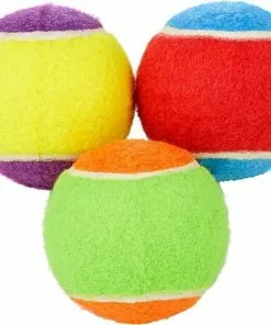 Frisco||Project Hive Pet Company Frisco Fetch Squeaking Colorful Tennis Ball, 3-Pack + Project Hive Pet Company Ball Dog Toy -The Frisco Store 319024 PT1. SY630 V1630550792