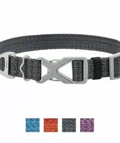 Frisco Outdoor Heathered Nylon Collar, Midnight Black, MD - Neck: 14-20-in, Width: 3/4-in + Dog Leash, Midnight Black, MD - Length: 6-ft, Width: 3/4-in -The Frisco Store 319126 PT1. SY630 V1631139982