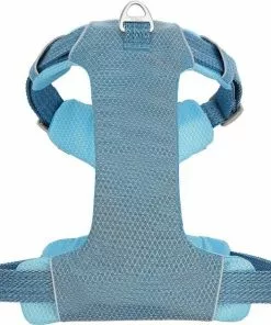 Frisco Outdoor Lightweight Ripstop Nylon Harness, River Blue, Extra Large, Neck: 22 to 34-in, Girth: 32 to 44-in + Heathered Dog Leash, River Blue, Large - Length: 6-ft, Width: 1-in -The Frisco Store 319164 PT2. SY630 V1631152314