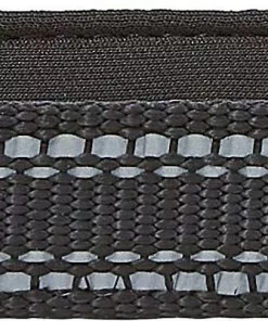 Frisco Outdoor Nylon Reflective Comfort Padded Collar, Midnight Black, XS, Neck: 8-12-in, Width: 5/8th -in + Dog Leash, Midnight Black, SM - Length: 6-ft, Width: 5/8-in -The Frisco Store 319234 PT2. SY630 V1631143567