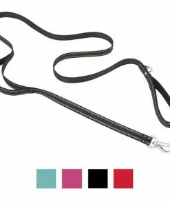Frisco Outdoor Nylon Reflective Comfort Padded Collar, Midnight Black, XS, Neck: 8-12-in, Width: 5/8th -in + Dog Leash, Midnight Black, SM - Length: 6-ft, Width: 5/8-in -The Frisco Store 319234 PT5. SY630 V1631140013