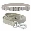 Frisco Outdoor Solid Textured Waterproof Stink Proof PVC Collar, Storm Gray, Extra Small - Neck: 8-12-in, Width: 5/8th-in + Dog Leash, Storm Gray, Small - Length: 6-ft, Width: 5/8-in -The Frisco Store 319348 MAIN. SY630 V1631147511