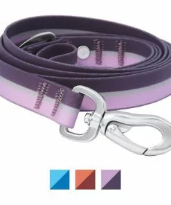 Frisco Outdoor Two Tone Waterproof Stinkproof PVC Harness, Shadow Purple,Extra Large, Neck: 22 to 33-in, Girth: 32 to 44-in + Dog Leash, Boysenberry Purple, Large - Length: 6-ft, Width: 1-in -The Frisco Store 319408 PT6. SY630 V1631146902