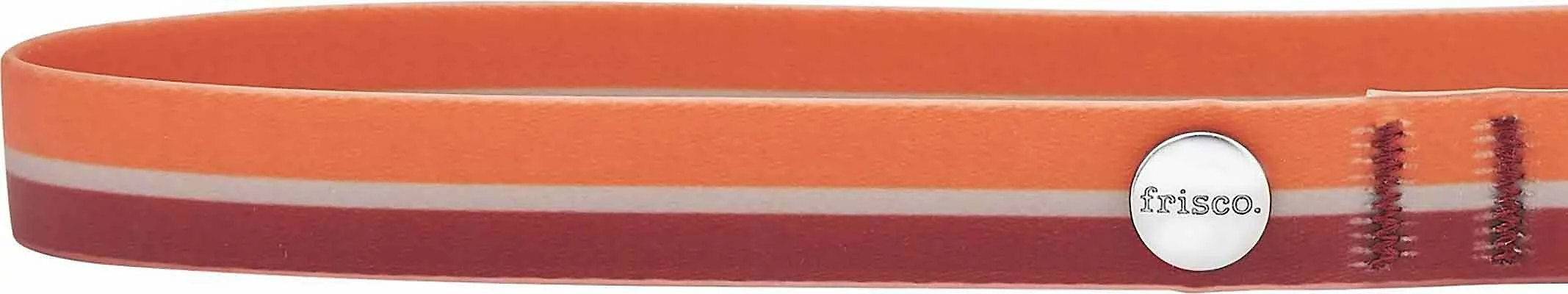 Frisco Outdoor Two Toned Waterproof Stink Proof PVC Collar, Flamepoint Orange, Large, Neck: 18 ½ 26-in, Width: 1-in + Dog Leash, Sunset Orange, Large - Length: 6-ft, Width: 1-in 5 Frisco Outdoor Two Toned Waterproof Stink Proof PVC Collar, Flamepoint Orange, Large, Neck: 18 ½ 26-in, Width: 1-in + Dog Leash, Sunset Orange, Large - Length: 6-ft, Width: 1-in - Image 3