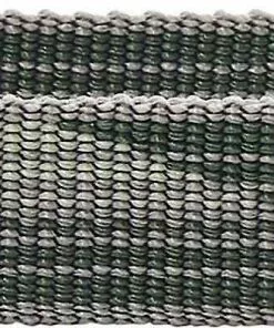 Frisco Outdoor Woven Jacquard Nylon Dog Collar, Forest Green, Medium - Neck: 14-20-in, Width: 3/4-in + Ultra Reflective Rope Leash With Padded Handle, Stone Gray, 6 - ft -The Frisco Store 319472 PT2. SY630 V1631149578