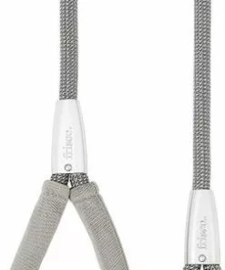 Frisco Outdoor Woven Jacquard Nylon Dog Collar, Forest Green, Medium - Neck: 14-20-in, Width: 3/4-in + Ultra Reflective Rope Leash With Padded Handle, Stone Gray, 6 - ft -The Frisco Store 319472 PT6. SY630 V1631153195