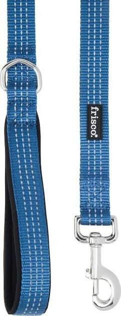 Frisco Traffic Leash with Padded Handles & Poop Bag Dispenser, Blue, Length: 6ft, Width: 1-in + Refill Dog Poop Bags, Scented, 120 count 5 Frisco Traffic Leash with Padded Handles & Poop Bag Dispenser, Blue, Length: 6ft, Width: 1-in + Refill Dog Poop Bags, Scented, 120 count - Image 3