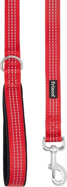 Frisco Traffic Leash with Padded Handles & Poop Bag Dispenser, Red, Length: 6ft, Width: 1-in + Refill Dog Poop Bags, Scented, 120 count 5 Frisco Traffic Leash with Padded Handles & Poop Bag Dispenser, Red, Length: 6ft, Width: 1-in + Refill Dog Poop Bags, Scented, 120 count - Image 3