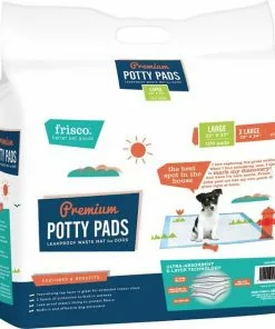 Frisco Training Pad Holder, 24-in x 24-in + Dog Training & Potty Pads, 22 x 23-in, 100 count, Unscented 16 Frisco Training Pad Holder, 24-in x 24-in + Dog Training & Potty Pads, 22 x 23-in, 100 count, Unscented -The Frisco Store 319526 PT5. SY630 V1630620095