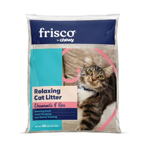Frisco Relaxing Chamomile & Rose Scented Clumping Clay Cat Litter -The Frisco Store 325882 MAIN. SY630 V1657656885