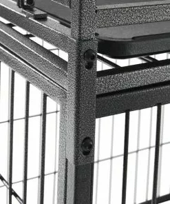 Frisco Ultimate Lightweight Heavy Duty Foldable & Stackable Steel Metal Single Door Dog Crate -The Frisco Store 326416 PT6. SY630 V1646859905