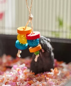 Frisco Small Pet Dangly Wooden Chew Toy -The Frisco Store 330871 PT3. SY630 V1647530133