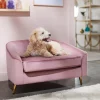 Frisco Elevated Curved Dog & Cat Sofa Bed with Removable Cover -The Frisco Store 331626 MAIN. SY630 V1644954793