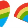 Frisco Pride Rainbow & Heart Latex Squeaky Dog Toy, 2 count -The Frisco Store 331632 MAIN. SY630 V1649086319
