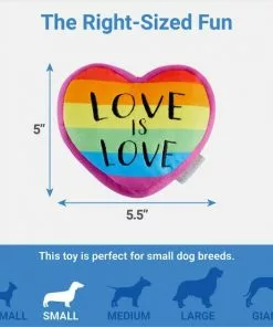 Frisco Pride My Dads Love Me Plush Squeaky Dog Toy -The Frisco Store 331648 PT1. SY630 V1649784988