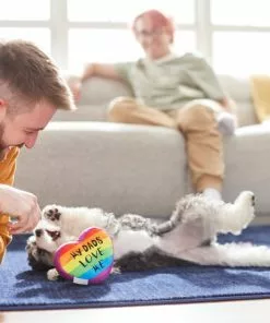 Frisco Pride My Dads Love Me Plush Squeaky Dog Toy -The Frisco Store 331648 PT3. SY630 V1647355984
