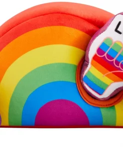 Frisco Pride Rainbow Hide & Seek Puzzle Plush Squeaky Dog Toy