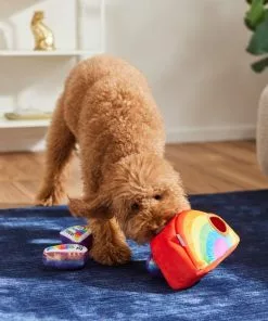 Frisco Pride Rainbow Hide & Seek Puzzle Plush Squeaky Dog Toy -The Frisco Store 331673 PT3. SY630 V1647356070