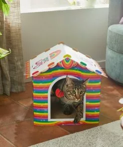Frisco Pride Love Wins Cardboard Cat House -The Frisco Store 331675 PT3. SY630 V1647356081