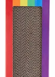 Frisco Pride Rainbow Hanging Cat Scratcher Toy with Catnip