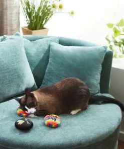 Frisco Pride Buttons Plush Cat Toy with Catnip, 3 count -The Frisco Store 331688 PT3. SY630 V1647355746