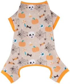 Frisco Spooky Printed Dog & Cat Jersey PJs -The Frisco Store 335170 PT4. SY630 V1658342323
