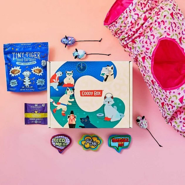 Goody Box||Frisco Goody Box Retro Toys & Treats + Frisco Multi-Cat Unscented Clumping Clay Cat Litter 5 Goody Box||Frisco Goody Box Retro Toys & Treats + Frisco Multi-Cat Unscented Clumping Clay Cat Litter - Image 3