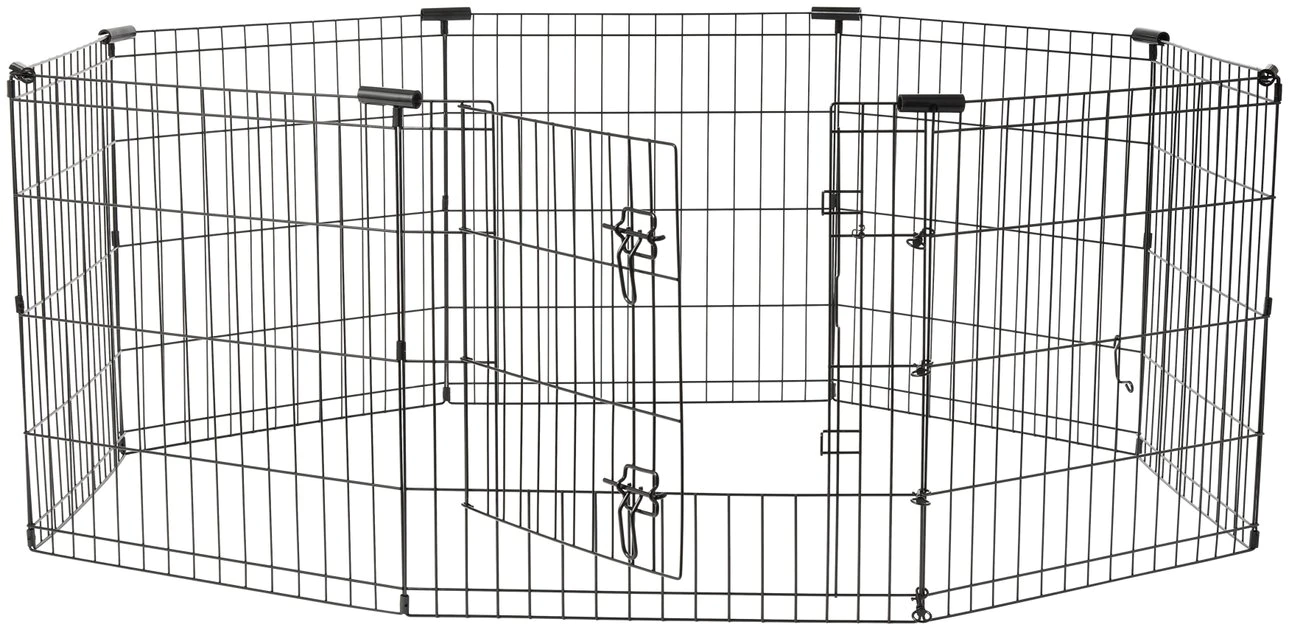 Frisco Wire Dog & Small Pet Exercise Pen with Step-Through Door 5 Frisco Wire Dog & Small Pet Exercise Pen with Step-Through Door - Image 3